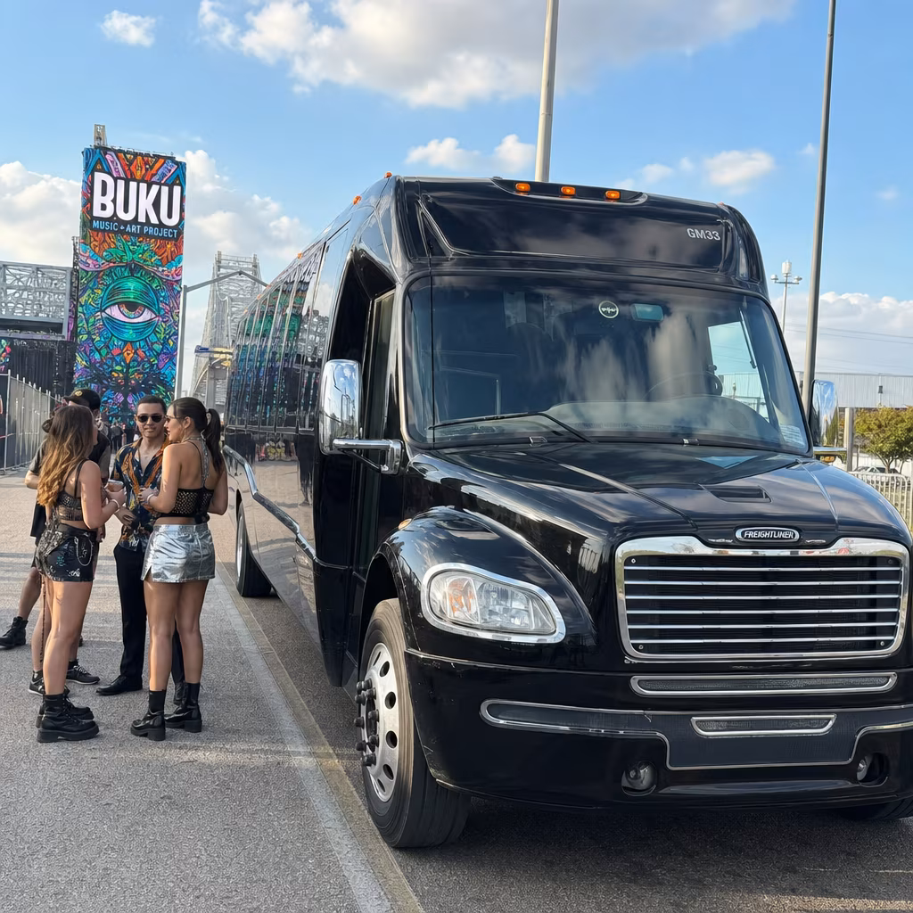 Rent a Bus to BUKU Music + Art Project