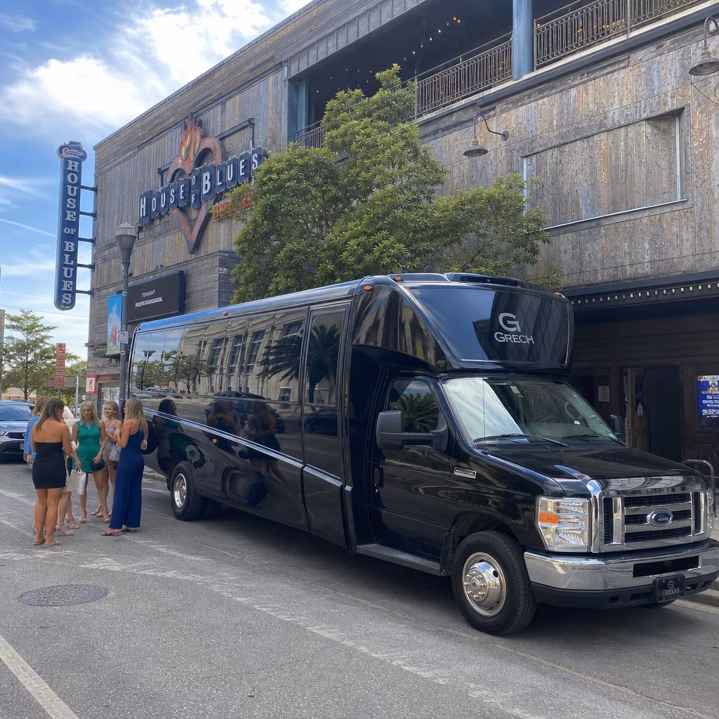 Rent a Bus to House of Blues New Orleans