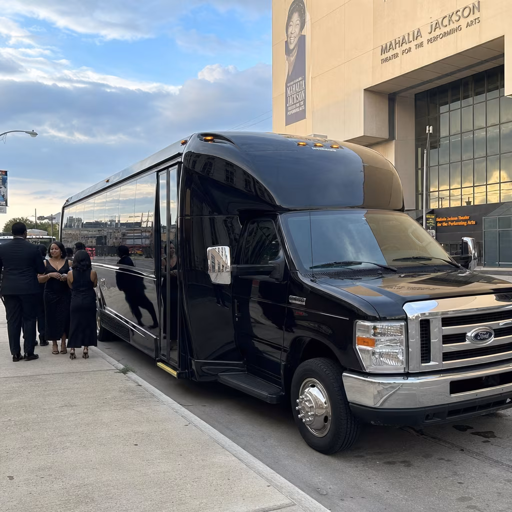 Rent a Bus to Mahalia Jackson Theater