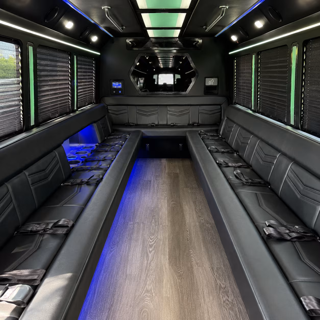 New Orleans Bachelor & Bachelorette Transportation party bus exterior