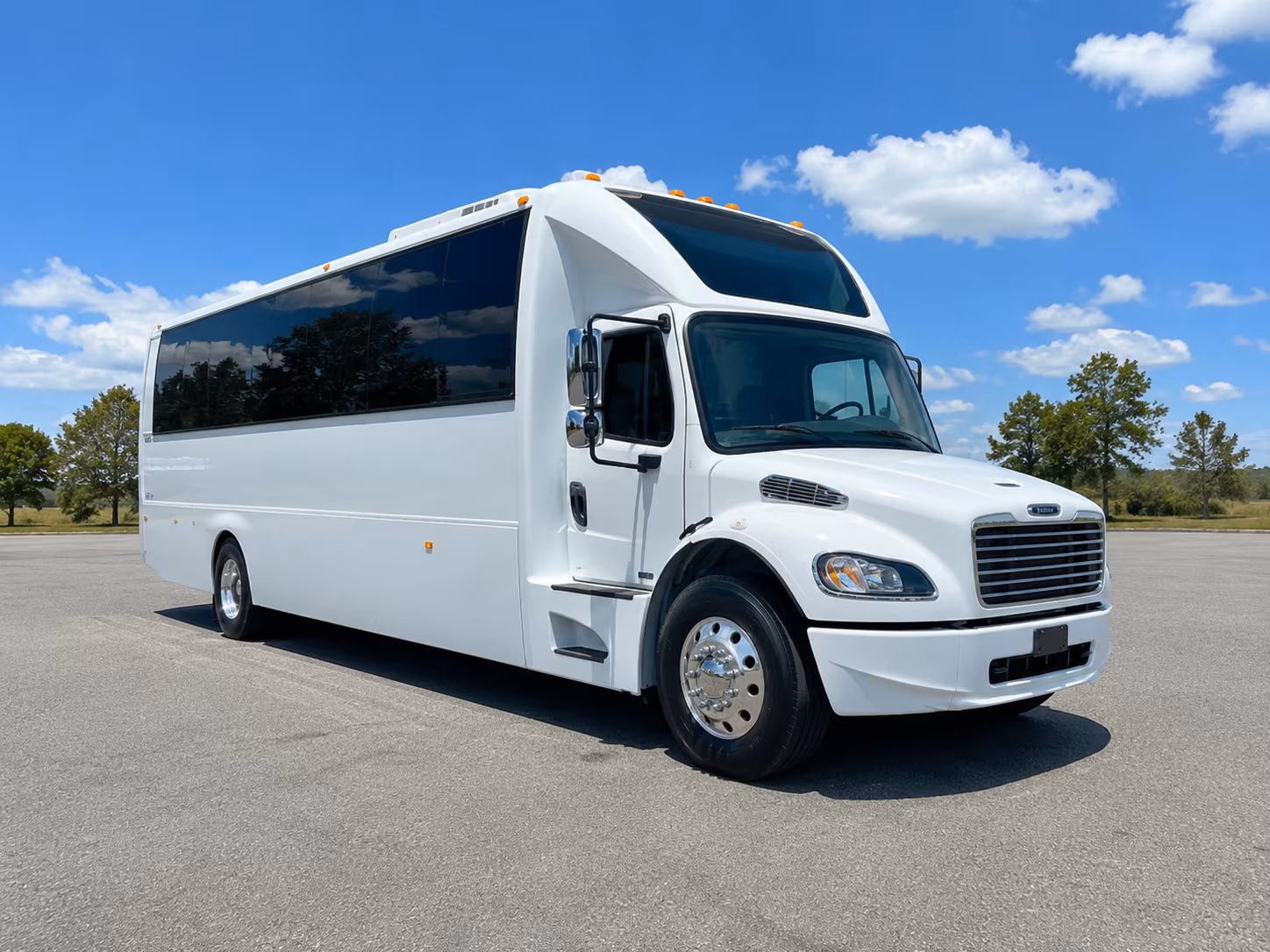 New Orleans Bachelor & Bachelorette Transportation party bus exterior