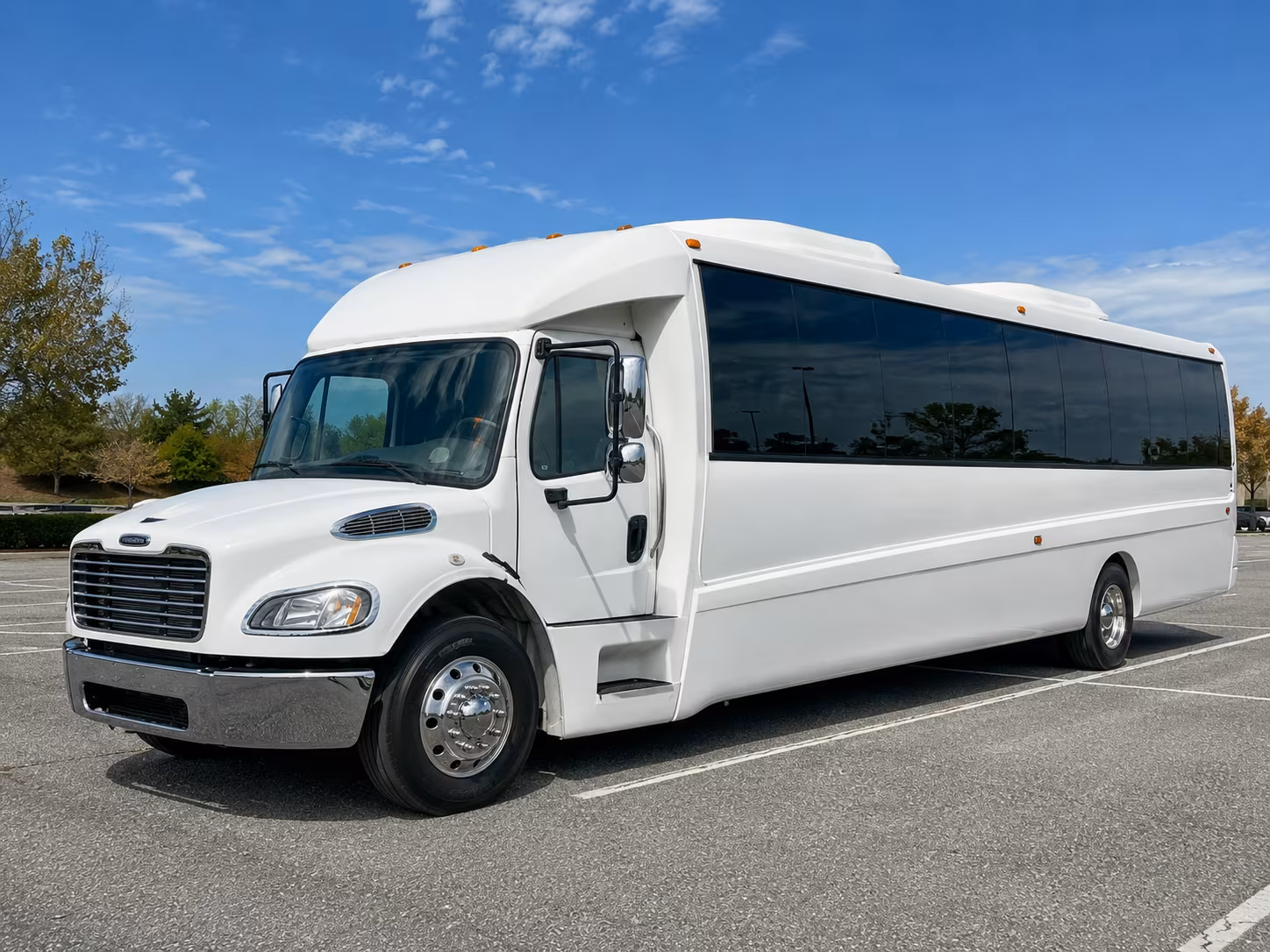 New Orleans Concert & Music Festival Transportation party bus exterior