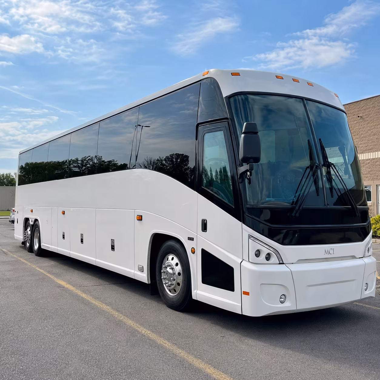 New Orleans Corporate Transportation party bus exterior