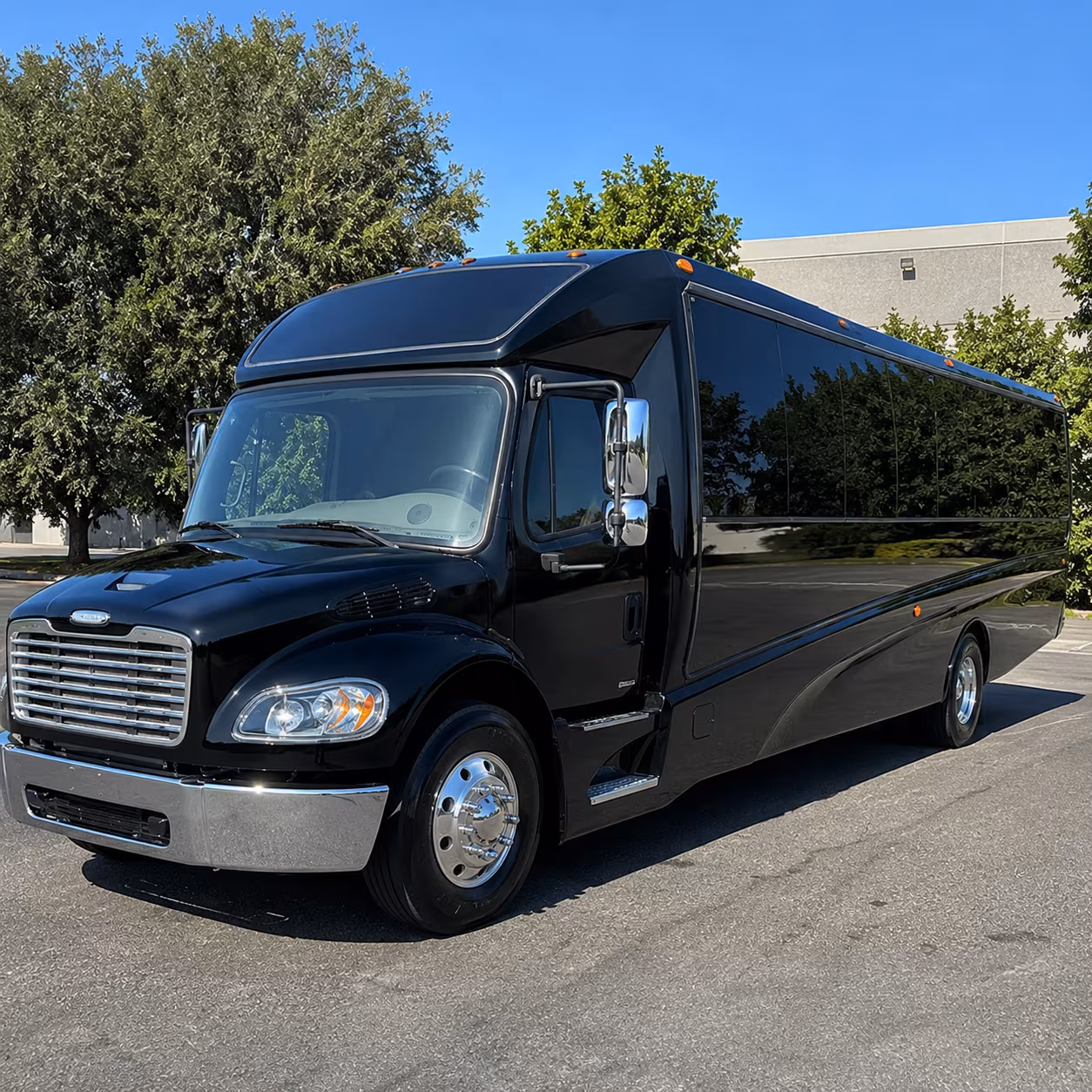 New Orleans Corporate Transportation party bus exterior