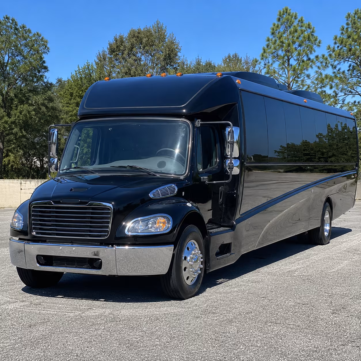 New Orleans Corporate Transportation party bus interior