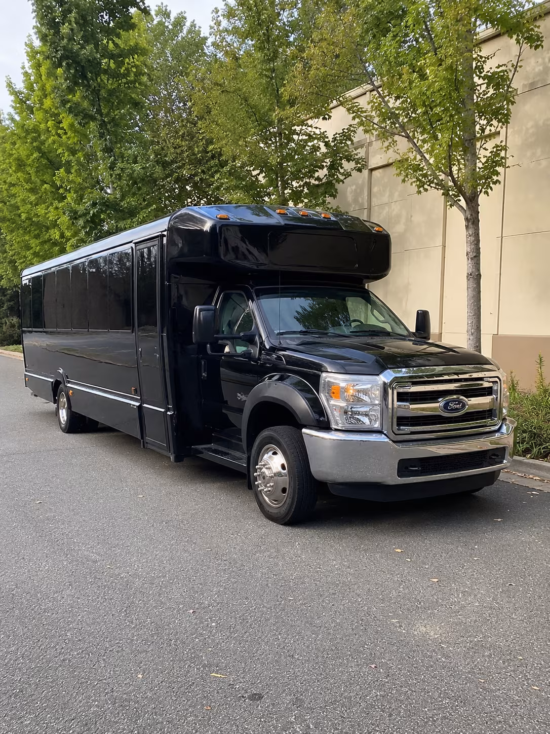 New Orleans Private Event Transportation party bus exterior