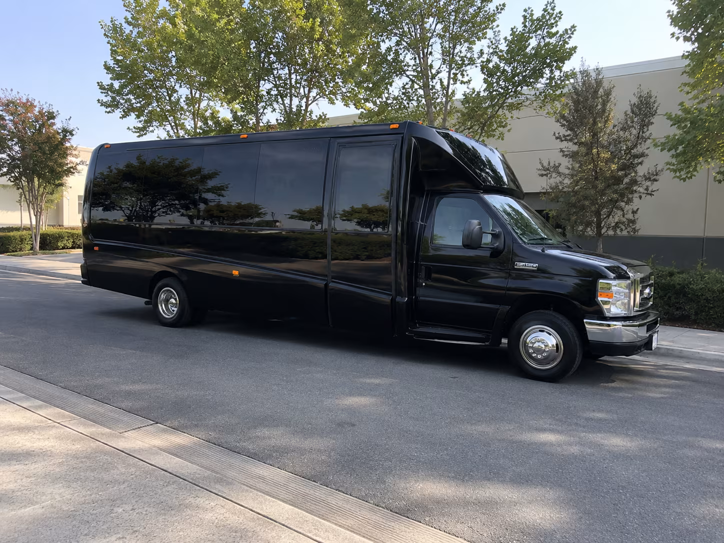 New Orleans Prom & Homecoming Transportation party bus exterior