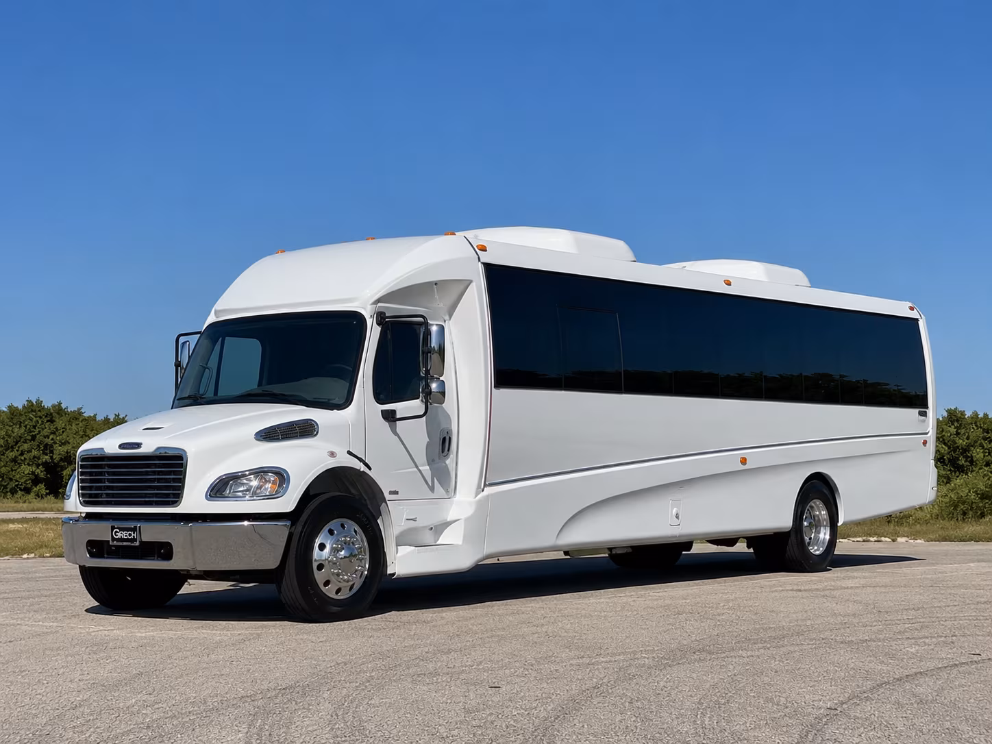 New Orleans Prom & Homecoming Transportation party bus exterior