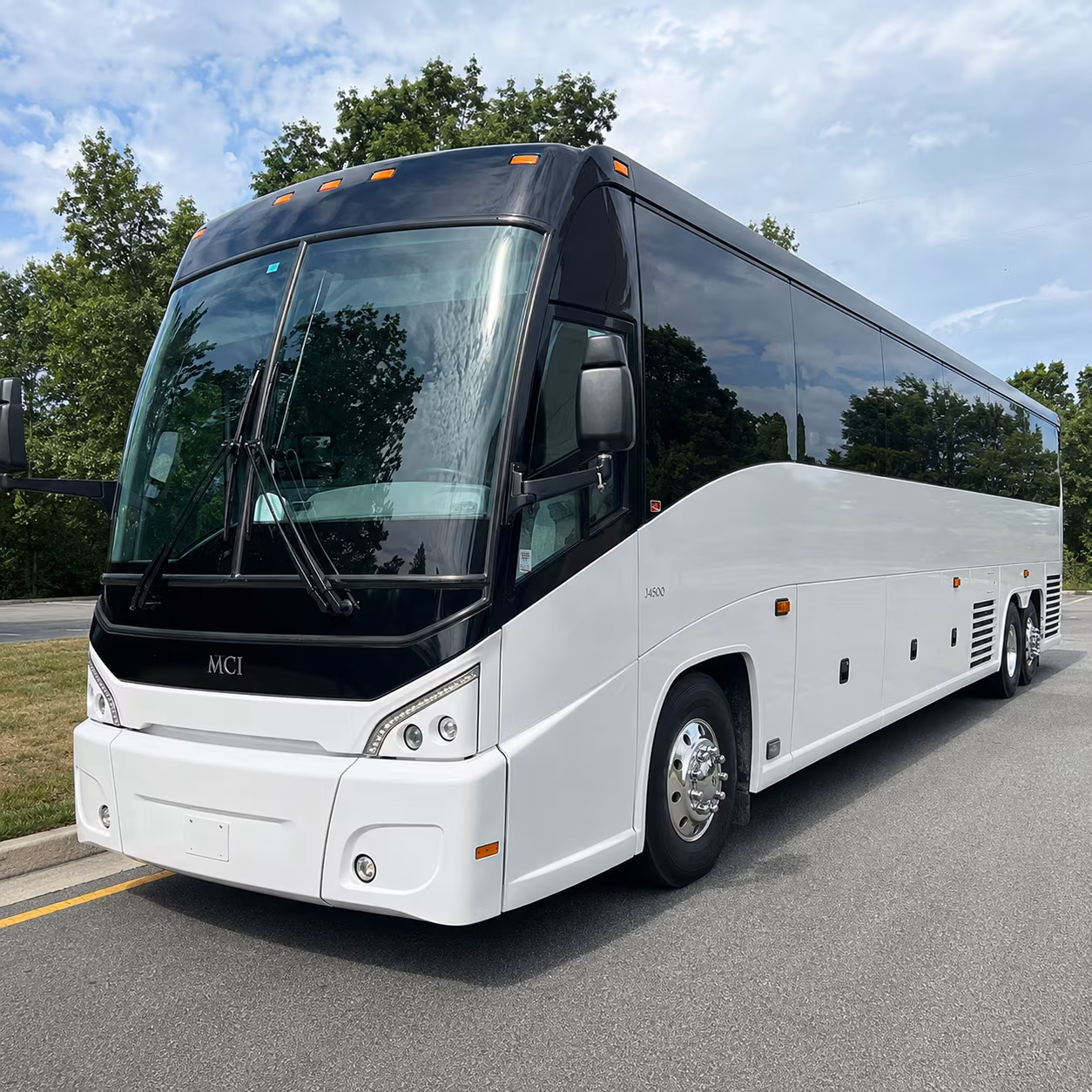 New Orleans School Event Transportation party bus exterior