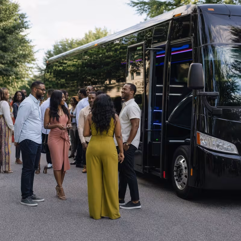 New Orleans Private Event Transportation fleet vehicle