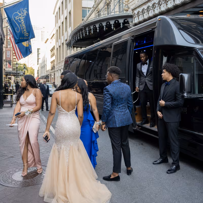 Private event transportation
