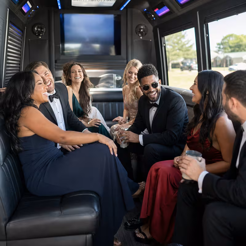 New Orleans Prom & Homecoming Transportation fleet vehicle